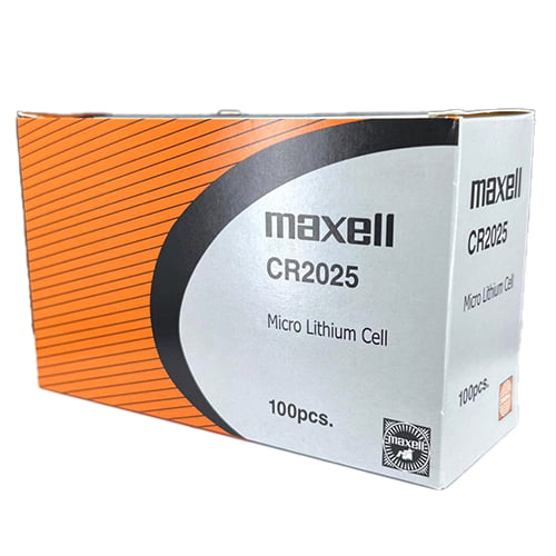 100 Batteries of CR2025 3-Volt Lithium Batteries (20-Packs)