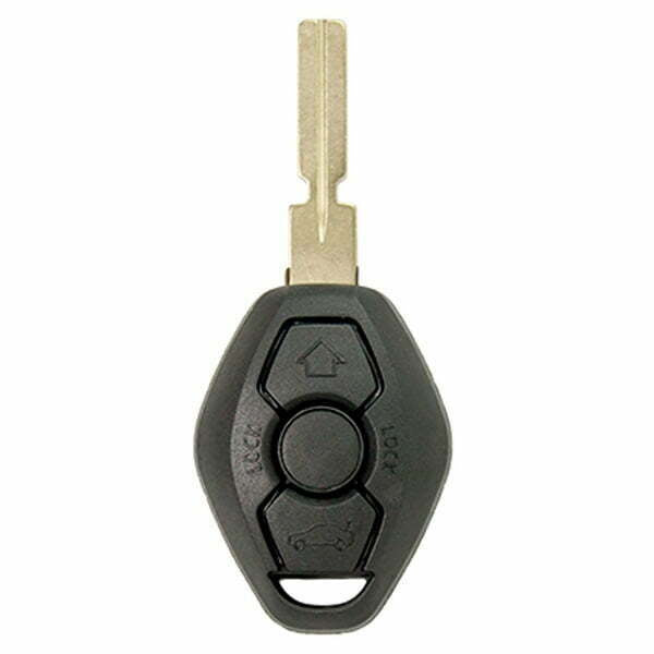 2000-2003 BMW 5 6 7 Z3 Series / 3-Button Remote Head Key / LX8FZV / 4 Track EWS (Aftermarket)
