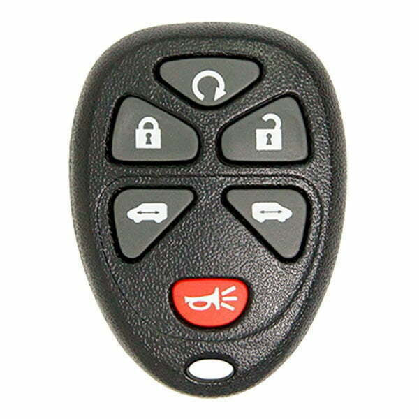 2005-2011 GM / 6-Button Keyless Entry Remote / FCC ID: KOBGT04A (Aftermarket)