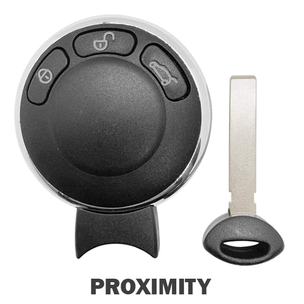 2006-2014 Mini Cooper / 3-Button Smart Key / KR55WK49333 / PN: 3452819-01 / Comfort Access / 315 MHz (Aftermarket)