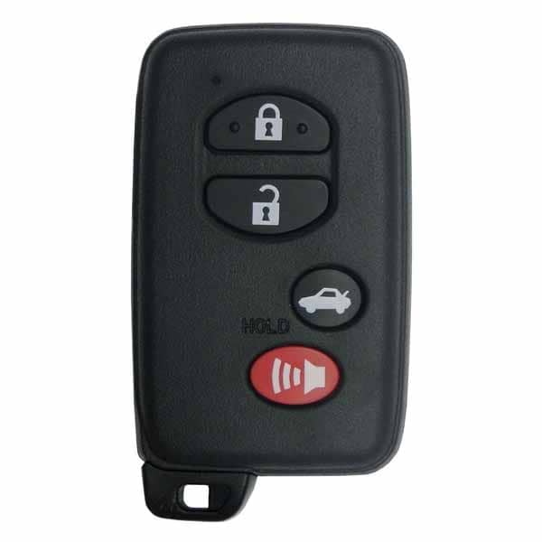 2007-2013 Toyota / 4-Button Smart Key / HYQ14AAB (E Board – 3370) (Aftermarket)
