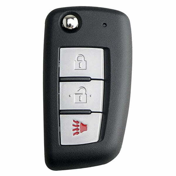 2014-2020 Nissan Rogue / 3-Button Flip Key / PN: 28268-4BA1A / CWTWB1G767 (Aftermarket)