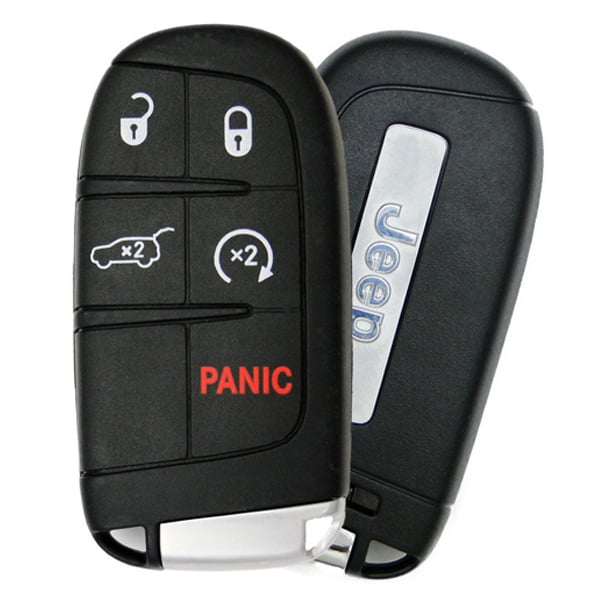 2014-2021 Jeep Grand Cherokee / 5-Button Smart Key / PN: 68143505AC / M3N40821302 (Refurbished)