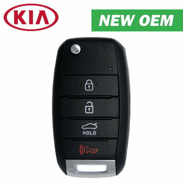 2018-2020 Kia Rio / 4-Button Flip Key / PN: 95430-H9800 / NYOSYEC4TX1611 (433 Mhz) / Canada Production / (OEM)
