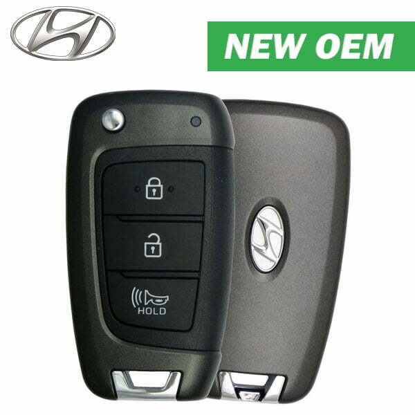 2021-2023 Hyundai Kona / 3-Button Flip Key / PN: 95430-J9400 / FCC ID: 2AV76-NMOK-451T (OEM)