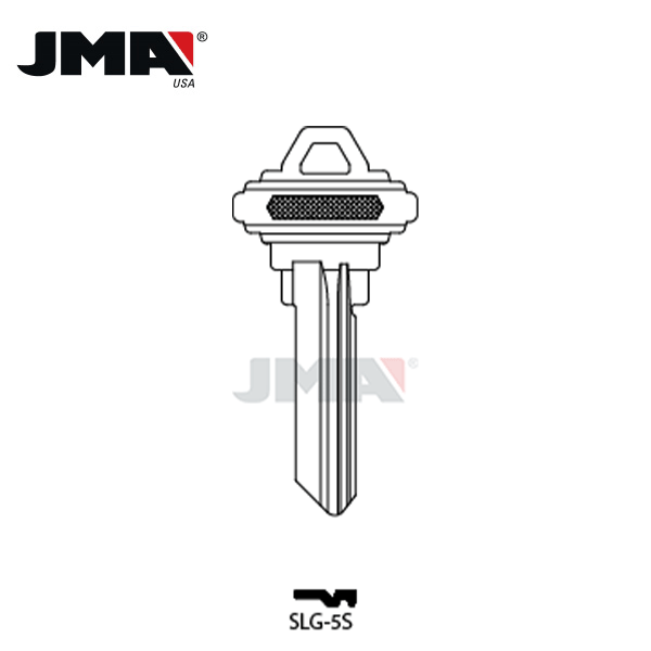 JMA – 101-E Schlage Metal Blank Key / SLG-5S