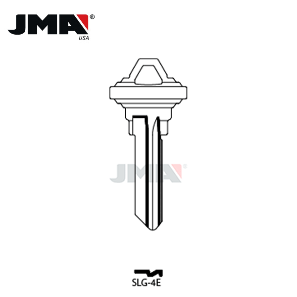 JMA – SC4BR Metal Key Blank For Schlage / SLG-4E