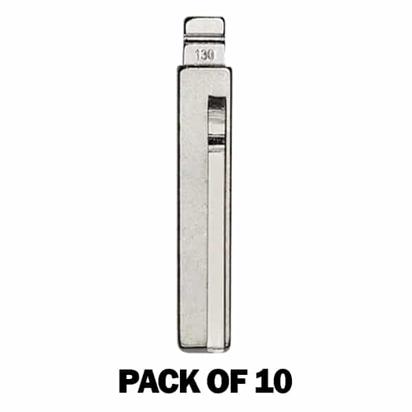 (Pack of 10) KEYDIY Key Blade – Hyundai / Kia HY18R (#130) – For Xhorse / Keydiy Universal Remote Flip Keys