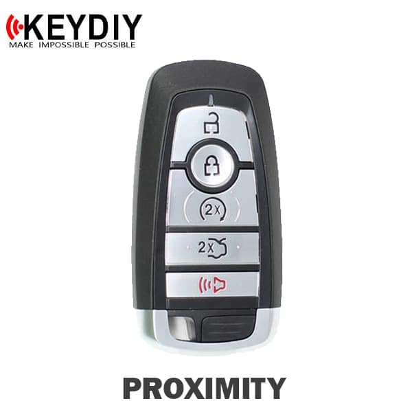 KEYDIY – Ford Style / 5-Button Universal Smart Key w/ Proximity Function (KD-ZB21-5)