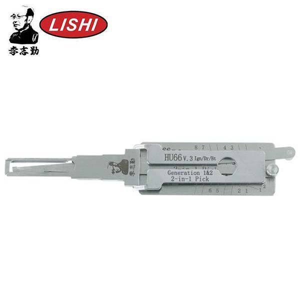 Original Lishi – VW / Audi / Porsche / HU66 / 2-in-1 / Pick & Decoder / IGN / Door & Trunk / Twin Lifter AG