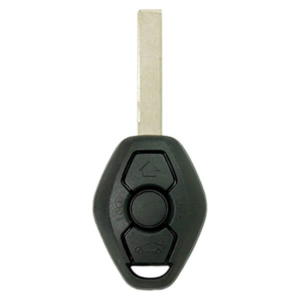 2000-2008 BMW / 3-Button Remote Head Key / PN: 6955750 / LX8FZV (Chip 46 CAS2) (315 Mhz) (Aftermarket)