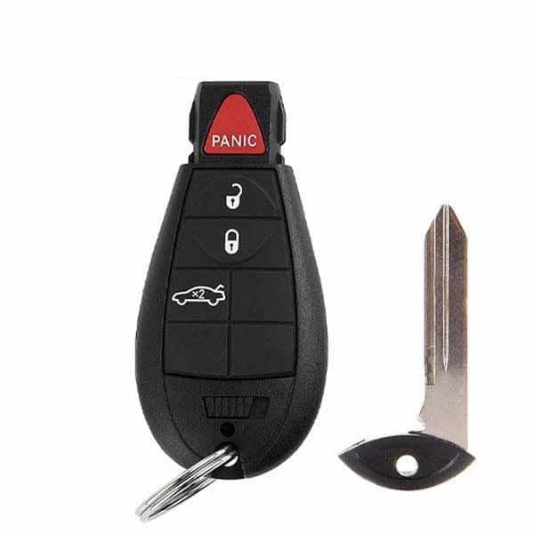 2008-2012 Chrysler Dodge / 4-Button Fobik Key / M3N5WY783X (Aftermarket)