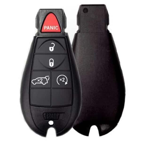 2014-2019 Jeep Cherokee / 5-Button Fobik / GQ4-53T (Aftermarket)