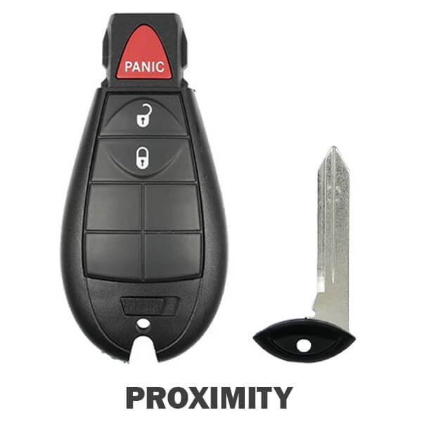 2008-2013 Jeep Chrysler / 3-Button Keyless Go Fobik / IYZ-C01C (Aftermarket)