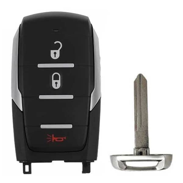 2019-2022 Dodge Ram 1500 Pickup / 3-Button Smart Key / FCC ID: OHT-4882056 / PN: 68442905AB (Aftermarket)