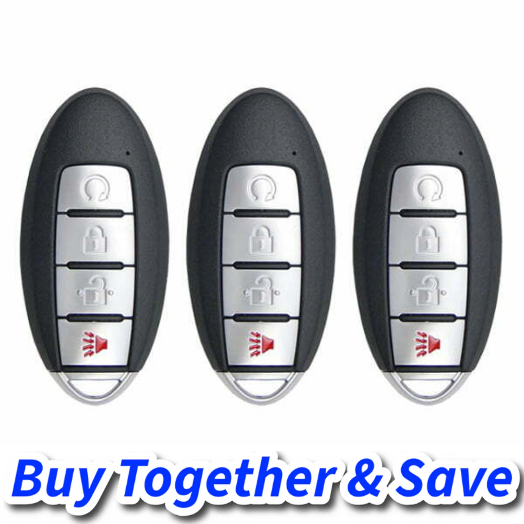 Bundle of 3 / 2018-2021 Nissan Kicks Rogue / 4-Button Smart Key / PN: 285E3-5RA6A / KR5TXN3 (Aftermarket)