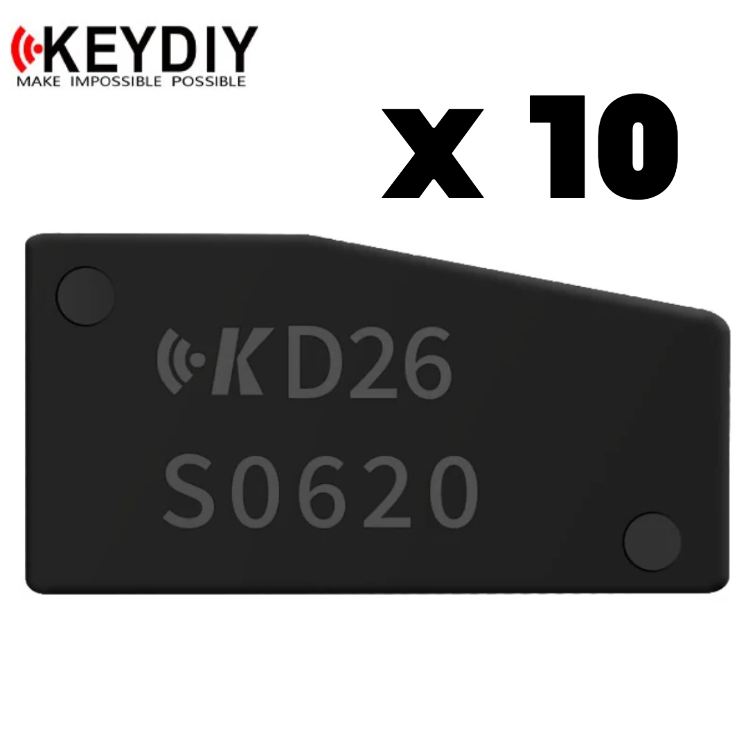 New! Bundle of 10 / KEYDIY – Super Chip D26 – Universal Programmable Transponder Chip
