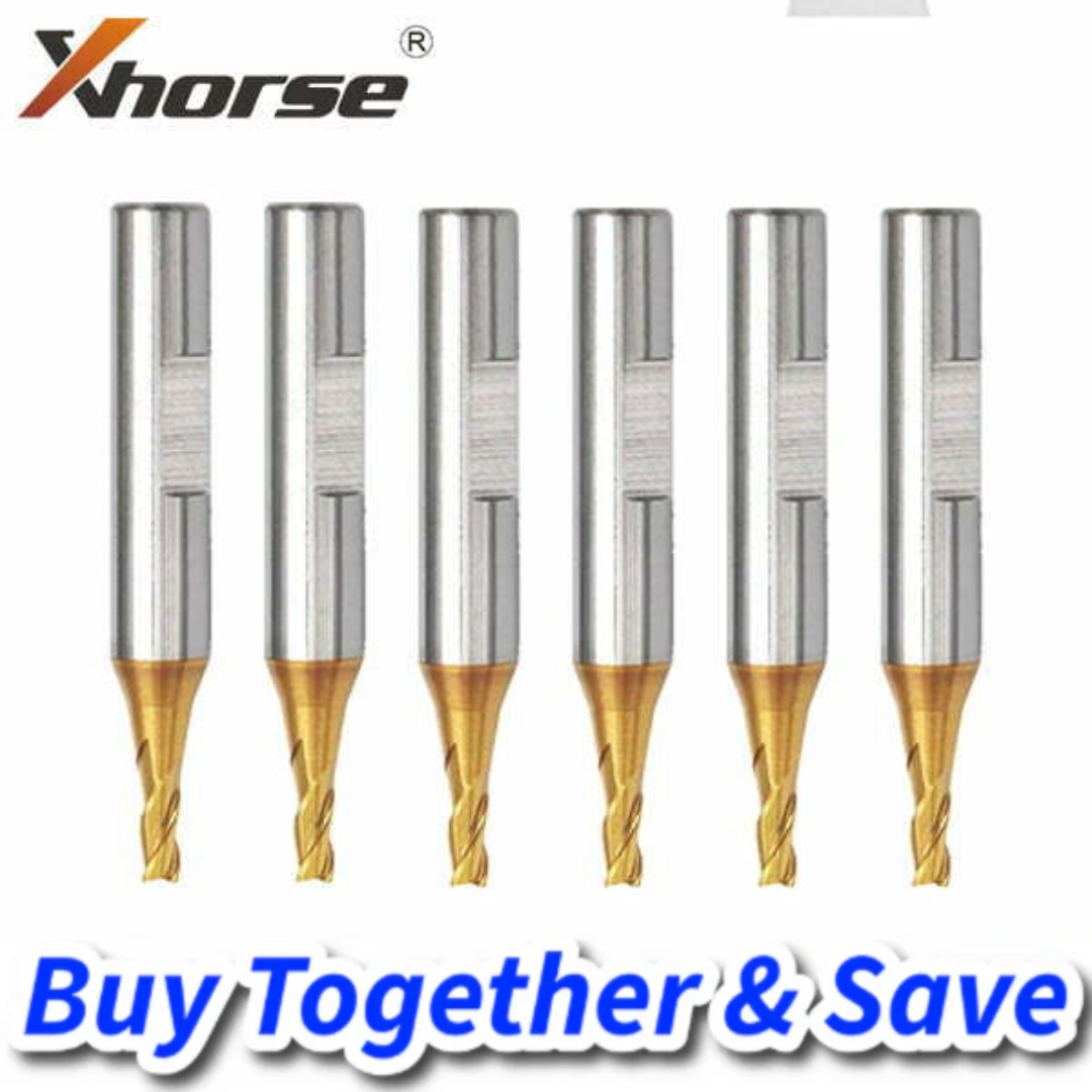 Bundle of 6 / Xhorse 2.0mm Cutter for Condor XC-Mini / Dolphin XP-005 / XCMN06EN