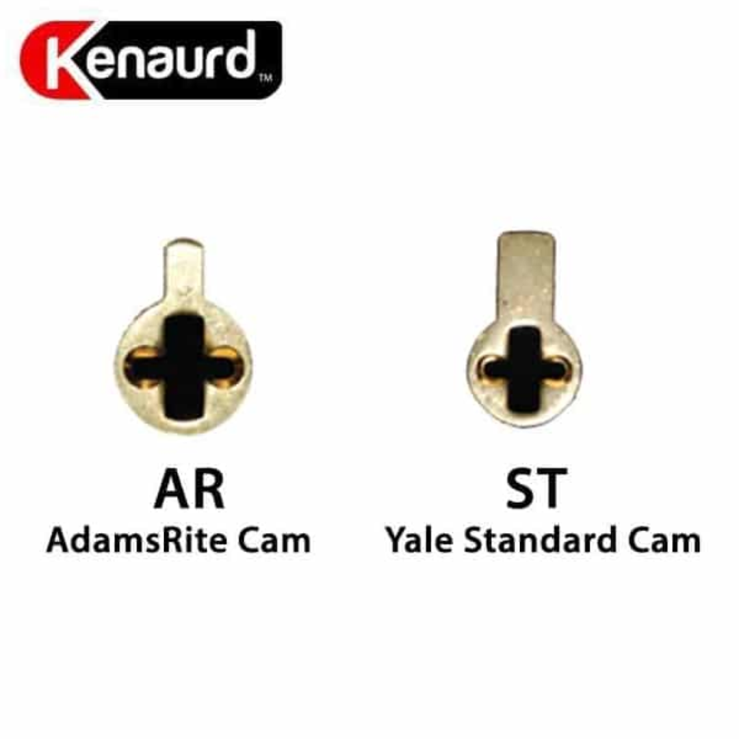 Kenaurd Premium Mortise Cylinder – 1″ – 26D – Satin Chrome – SC1