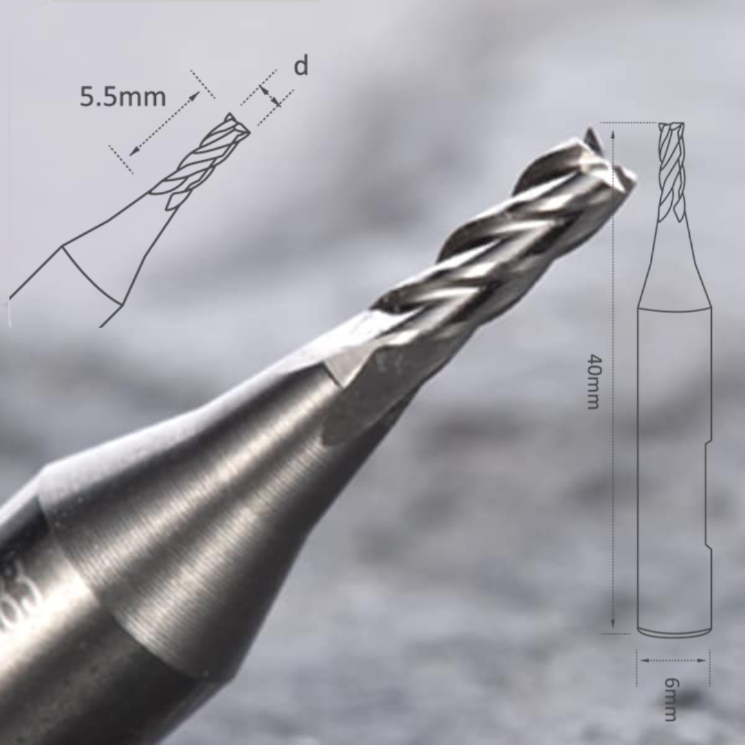 RAISE 1.5mm End Mill Cutter for Triton/Condor