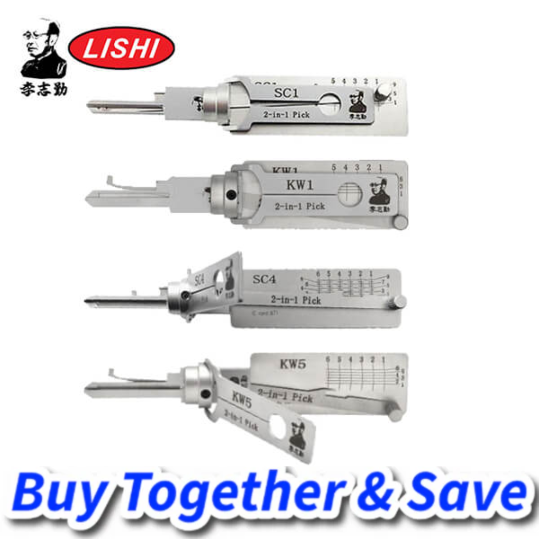 Original Lishi – Residential Tools KW1 / KW5 / SC1 / SC4