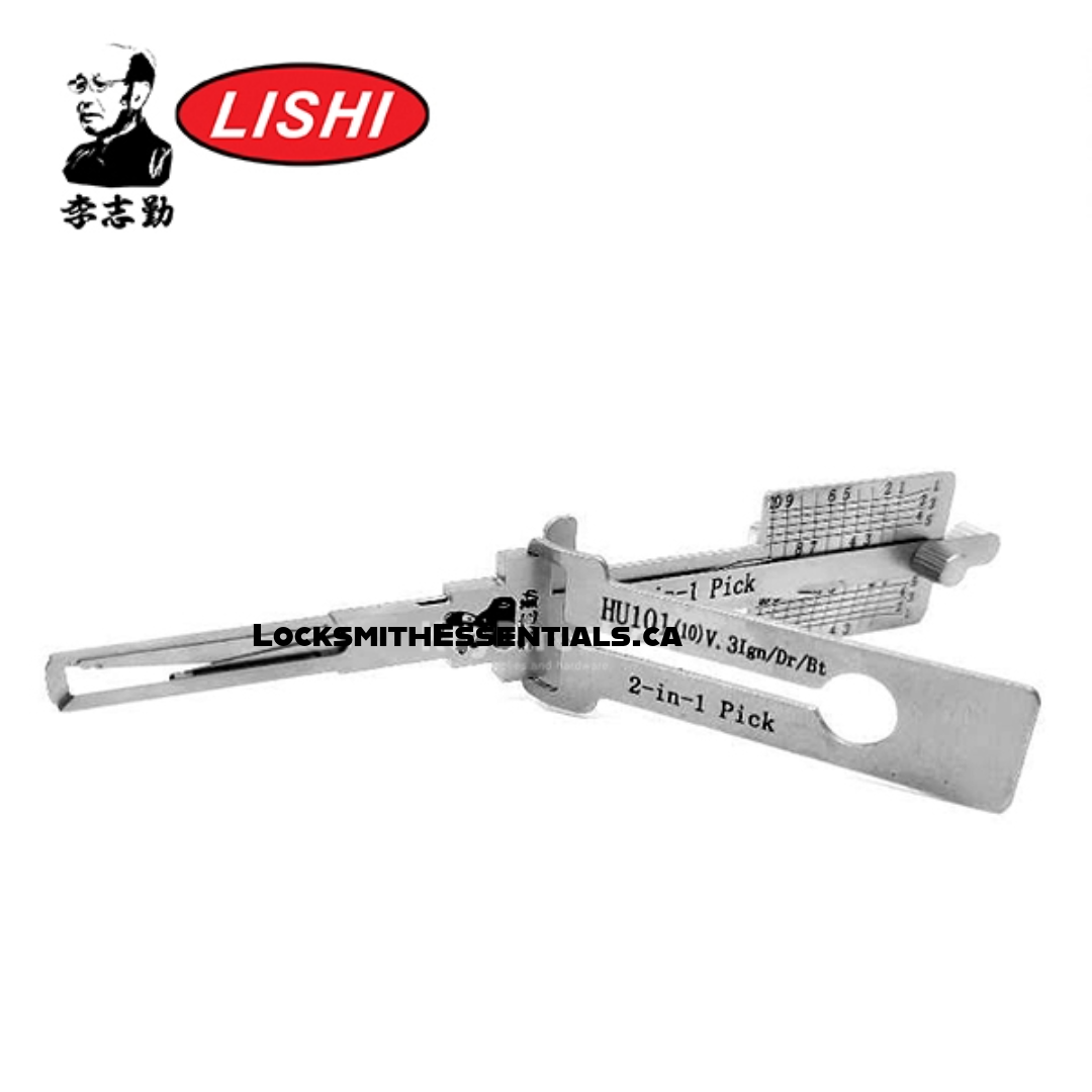 NEW! Original Lishi – HU101-V3 Ford – 2-in-1 Pick & Decoder For New Volvo and Land Rover With Concealed Door Locks – 10 Cuts / AG