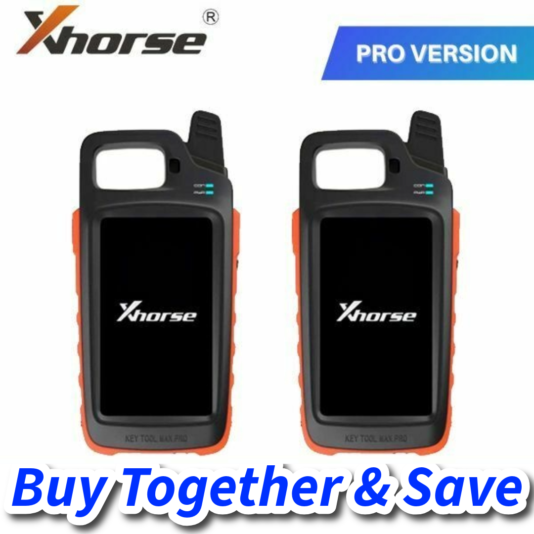 Bundle of 2 / Xhorse – VVDI Key Tool MAX PRO – Remote Generator With Built-In OBD Module