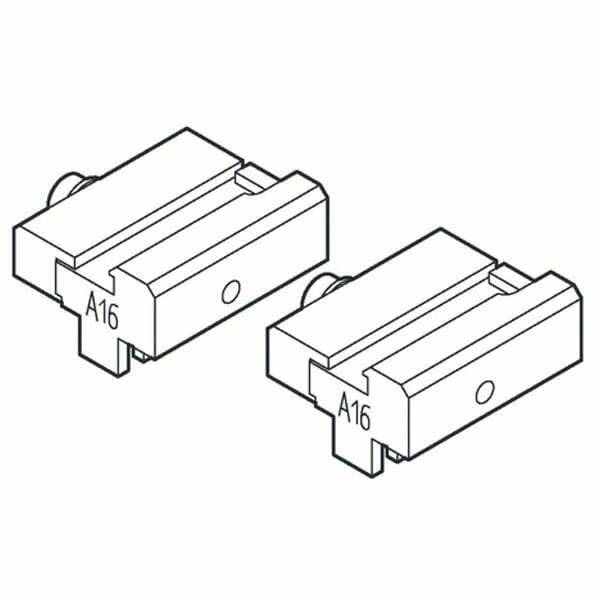 ILCO – A16 Adapters For Clamping BMW / Land Rover 2 Track Keys / HU92 HUF / D727645ZB (Matrix, Twister II)