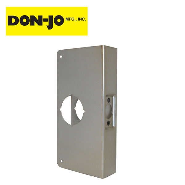 Don-Jo – 12-S-CW – Wrap Around – 2-3/4″ – 1-3/4″ Doors / Satin Stainless Steel