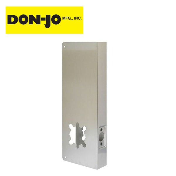 Don-Jo – 14-S-2-CW – Wrap Around – 2-3/4″ – 1-3/4″ Doors / Satin Stainless Steel