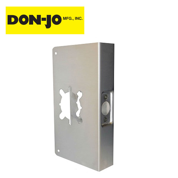 Don-Jo – 4-S-2-CW – Wrap Around – 2-3/4″ – 1-3/4″ Doors / Satin Stainless Steel