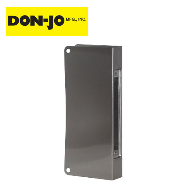 Don-Jo – 504-S-CW – Wrap Around Plate For Mortise Lock / Satin Stainless Steel