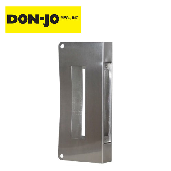 Don-Jo – 514-S-CW – Wrap Around – 12″ Height – 2-3/4″ Backset / Satin Stainless Steel