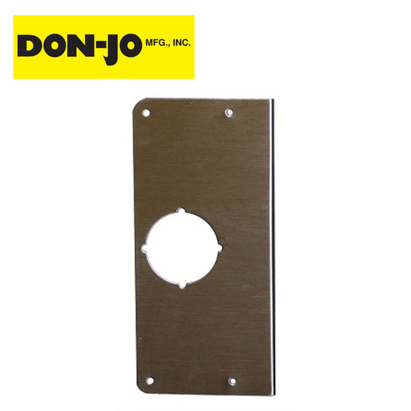 Don-Jo – EM-4-630 – Scar Plate / Satin Stainless Steel