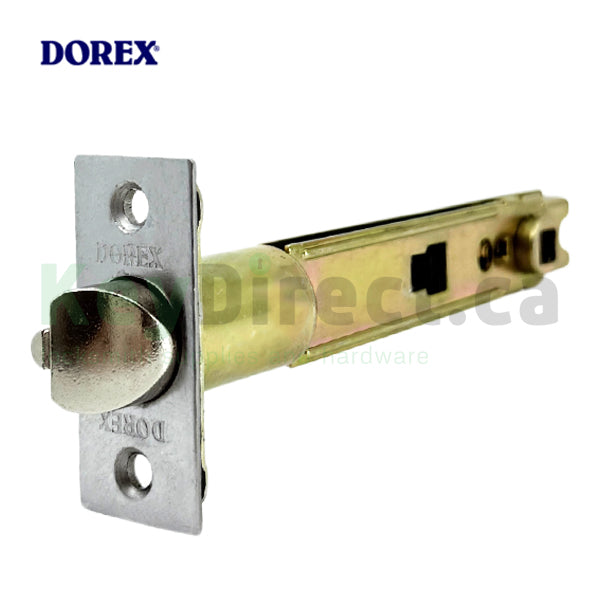 Dorex – 5″ Backset Satin Chrome Spring Door Latch