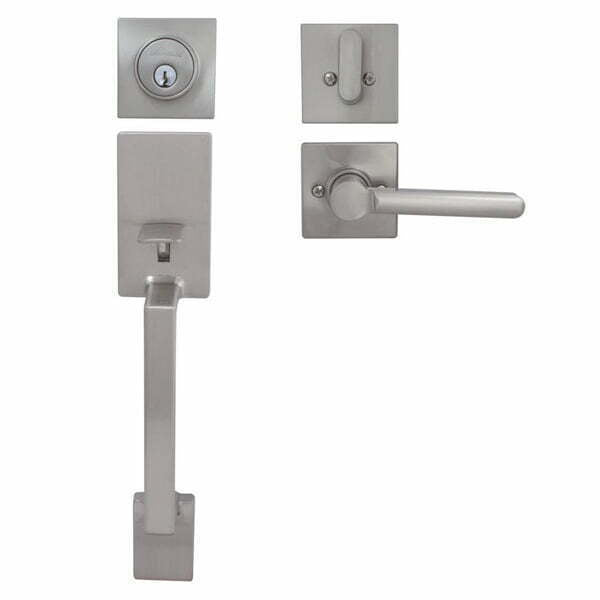 Gatehouse – Parma/Maidstone Keyed Entry Handleset / Finish: Satin Nickel