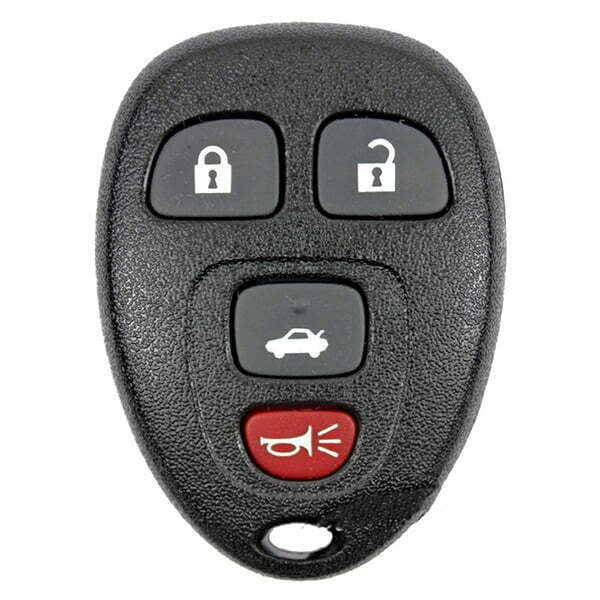 2004-2012 GM / 4-Button Keyless Entry Remote / KOBGT04A (Aftermarket)
