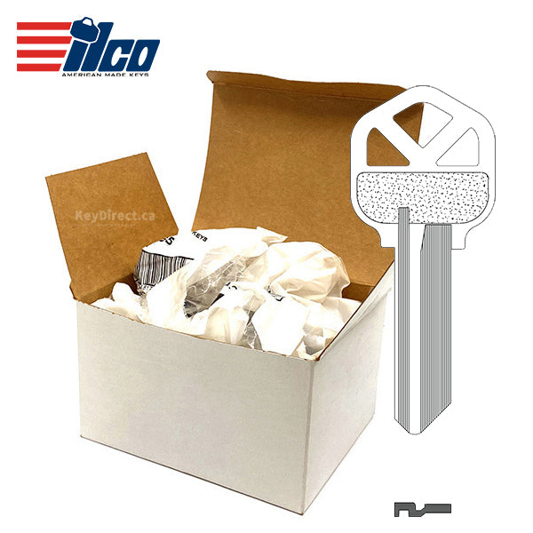 ILCO – 1063KW Kwikset Key Blank / Brass / 5-Pin / 250 Pack