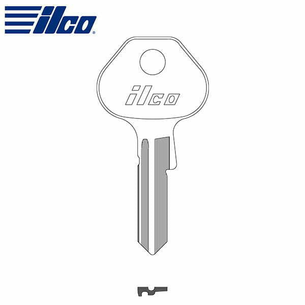 ILCO – 1092-6000B M25 Master Padlock Key Blank
