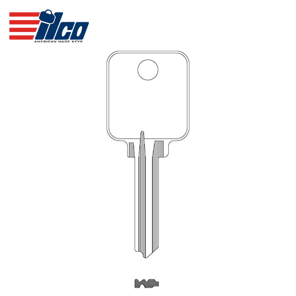 ILCO – 1655 Medeco Key Blank