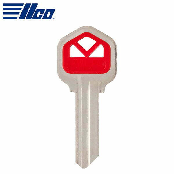 ILCO – Kwikset Plastic Head Key Blank / KW1-PC-RED