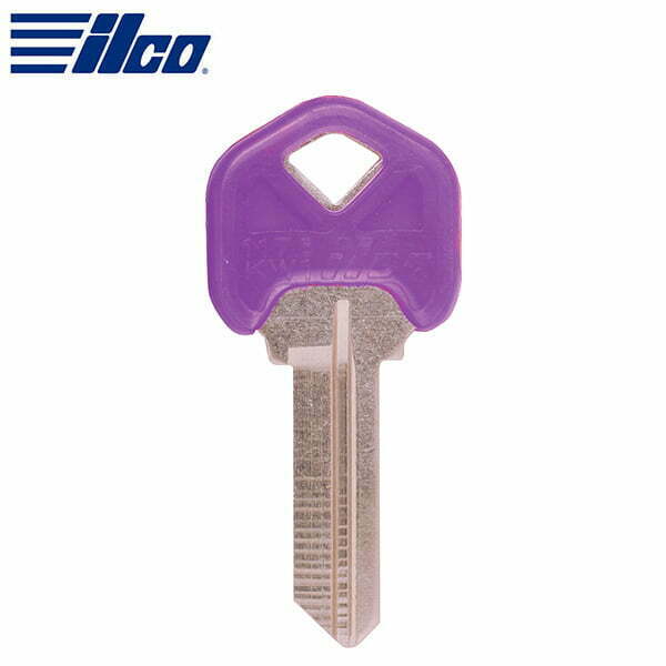 ILCO – Kwikset Plastic Head Key Blank / KW1-PC-VIOLET