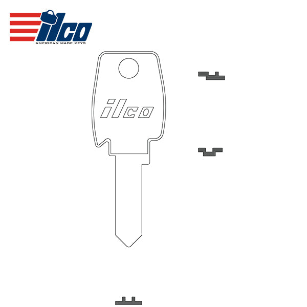 ILCO – LF7 Lowe & Fletcher Key Blank