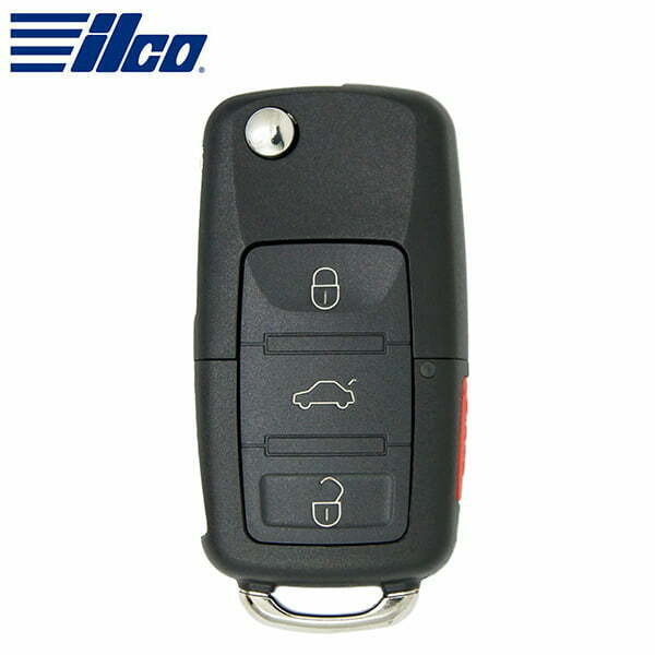 ILCO Look-Alike™ 1999-2001 Volkswagen / 3-Button Flip Key Remote / FCC ID: IJ0959753F (FLIP-VW-4B1)