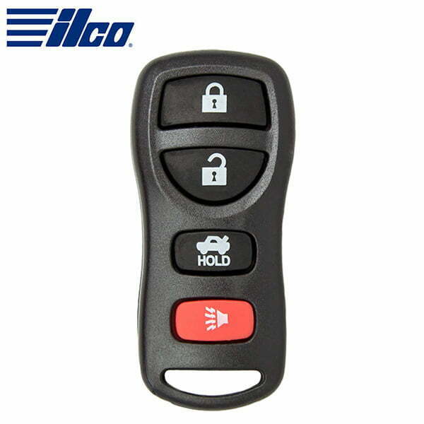 ILCO Look-Alike™ 2002-2008 Infiniti Nissan / 4-Button Keyless Entry Remote / PN: 28268-ZB700 (RKE-NIS-4B1)