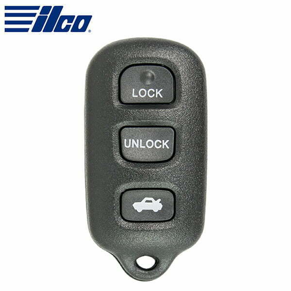 ILCO Look-Alike™ 2002-2008 Toyota / Pontiac / 4-Button Keyless Entry Remote / FCC ID: GQ43VT14T (RKE-TOY-4B6)