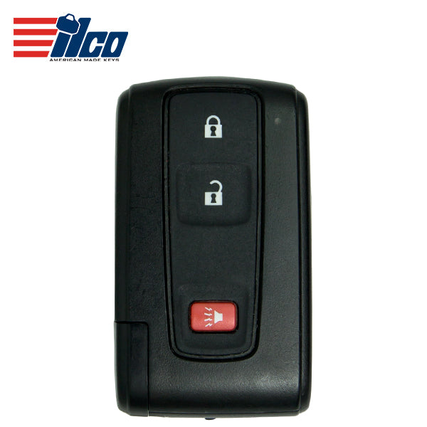 ILCO Look-Alike™ 2004-2009 Toyota Prius / 3-Button Smart Key (Without Smart Entry) / PN: 89071-47080 / MOZB21TG
