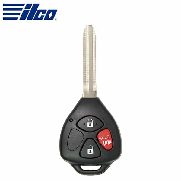 ILCO Look-Alike™ 2006-2013 Toyota 3-Button Remote Head Key / HYQ12BBY (RHK-TOY-3BD1)