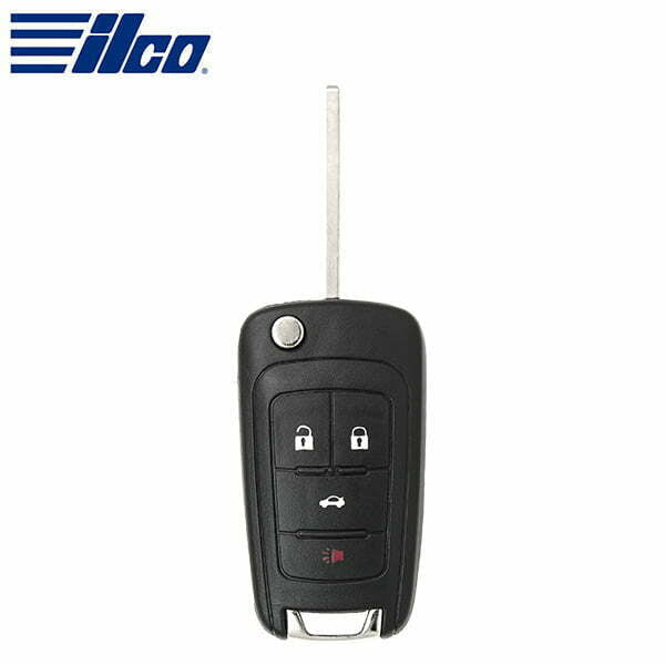 ILCO Look-Alike™ 2010-2021 GM / 4-Button Flip Key / FCC ID: OHT01060512 / PN: 1350420
