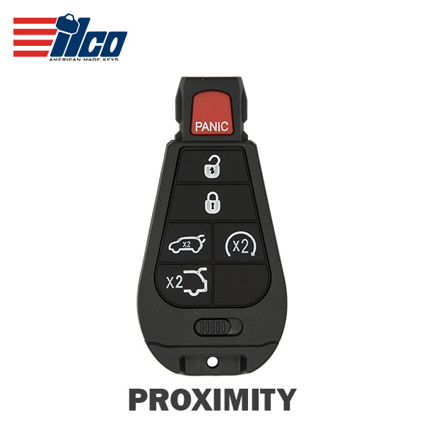 ILCO Look-Alike™ 2011-2013 Jeep Grand Cherokee / 6-Button Fobik Key / FCC ID: IYZ-C01C (POD-LAL-6B3)